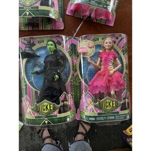 COLLECTIBLE Mattel Wicked Movie Glinda Elephaba Fashion Doll Set - URL MISPRINT